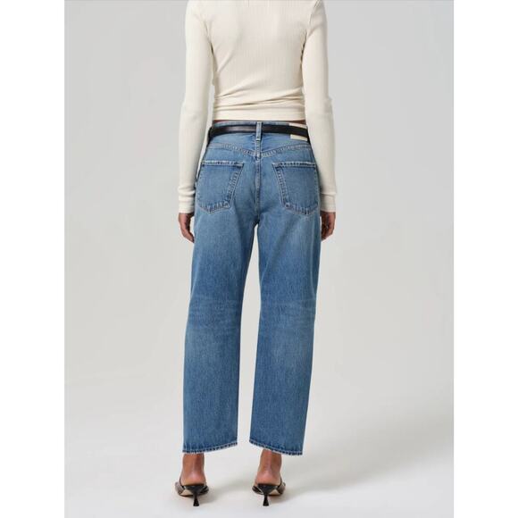 C of H Women's Dahlia Bow Leg Baby Roll Jean Size 30 Light Wash - Picture 3 of 15